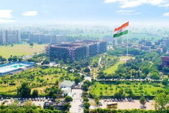 India’s first Constitution Museum at O.P. Jindal Global University, showcasing the rich history, evolution, and principles of the Indian Constitution through interactive exhibits and rare artifacts.