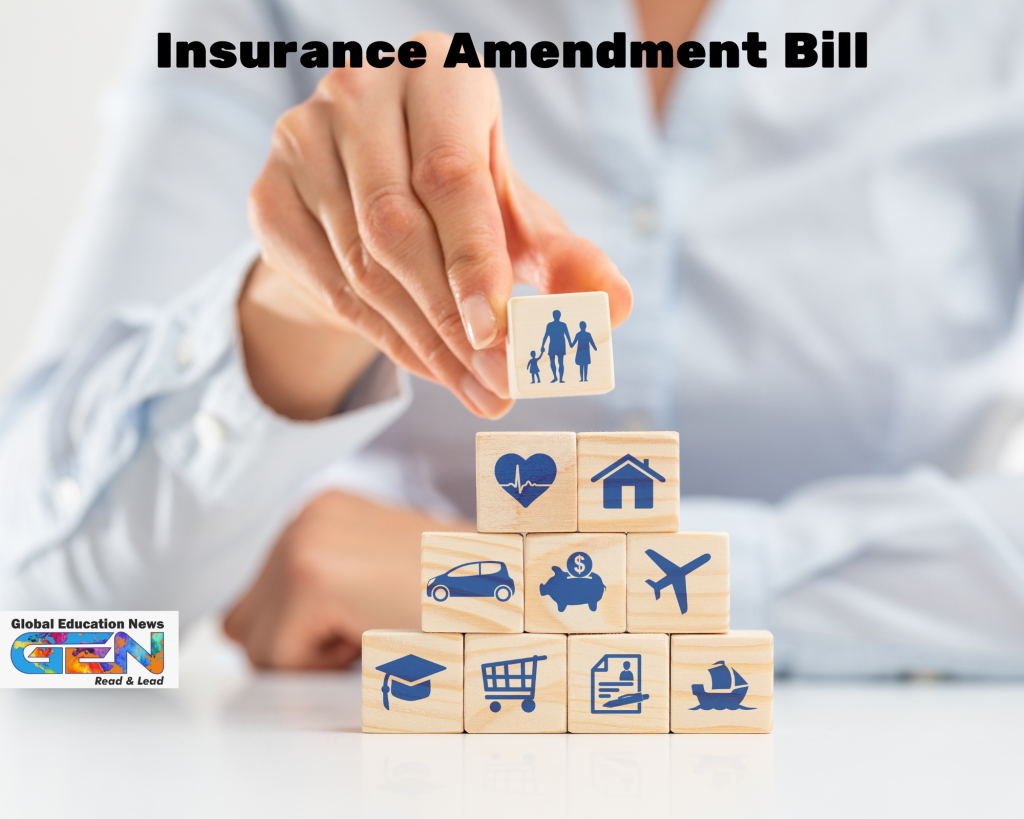 Insurance Amendment Bill, Insurance Sector Reforms, Composite Licenses for Insurers, Foreign Investment in Insurance, GST Rate Reductions, Public Sector General Insurers, Cyber Security Protection Authority, IRDAI, Health Insurance Reform, Insurance Competitiveness, Financial Inclusion, Innovation in Insurance, Current Affairs in Insurance.