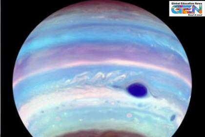 Jupiter dark ovals, UV dark ovals, Hubble images, Jupiter atmosphere, magnetic tornadoes, ultraviolet light, South Pole, atmospheric dynamics, Troy Tsubota, current affairs, planetary weather, magnetic field, ionosphere, current affairs,