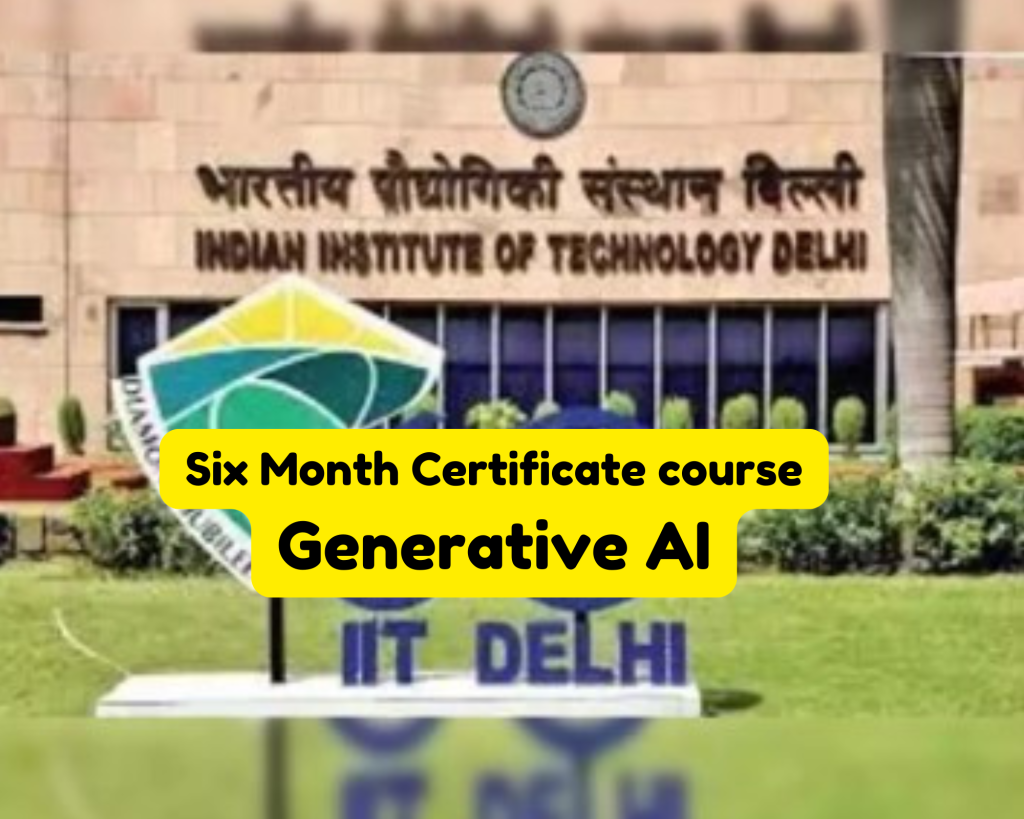Generative AI Certificate Program IIT Delhi Generative AI course AI education Continuing Education Programme (CEP) IIT Delhi AI and machine learning certification AI professionals upskilling Advanced AI course Generative AI certification Deep Learning, NLP, Computer Vision Professional AI courses India