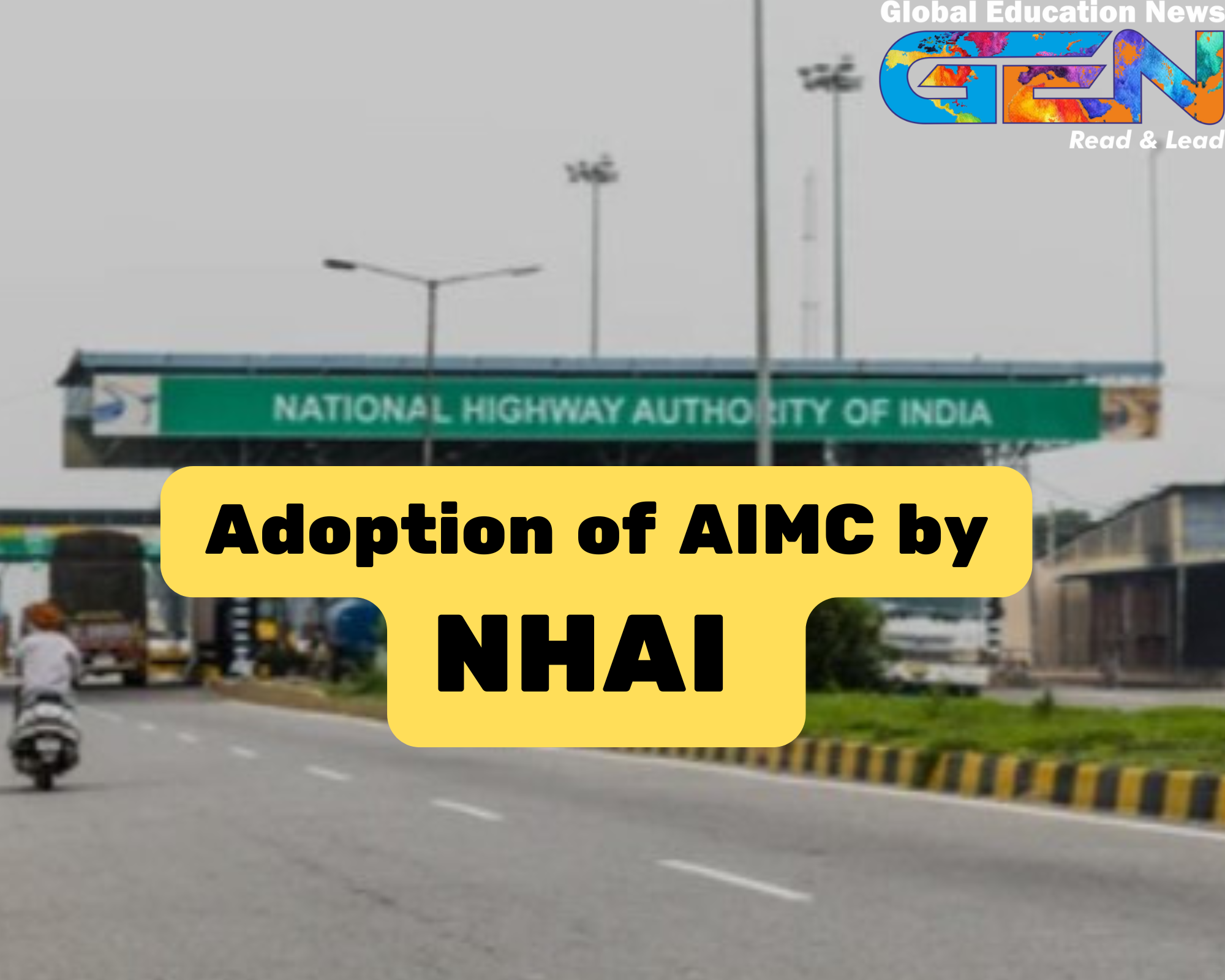 Automated construction, Intelligent machine-aided construction, AIMC, National Highway projects, MoRTH, NHAI, road construction technology, highway construction efficiency, automated road construction, real-time updates, construction automation in India, advanced construction technology, current affairs