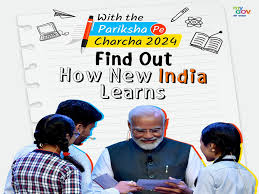 Pariksha Pe Charcha 2025 with PM Modi Students participating in PPC 2025.