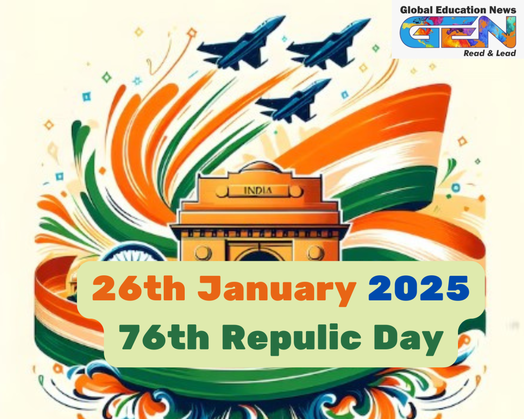 76th Republic Day, Republic Day parade highlights, India 75 years of Constitution, Republic Day 2025 celebrations, cultural tableaux, Kartavya Path parade, Indian armed forces parade, current affairs, Republic Day special theme