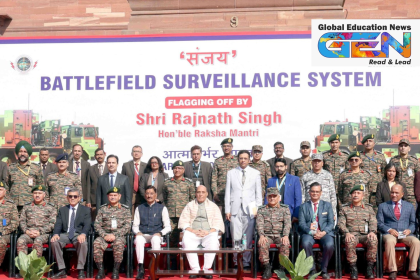 SANJAY system India, Indian Army surveillance system, battlefield surveillance technology, SANJAY battlefield sensors, Atmanirbhar Bharat defense tech, secure military data network