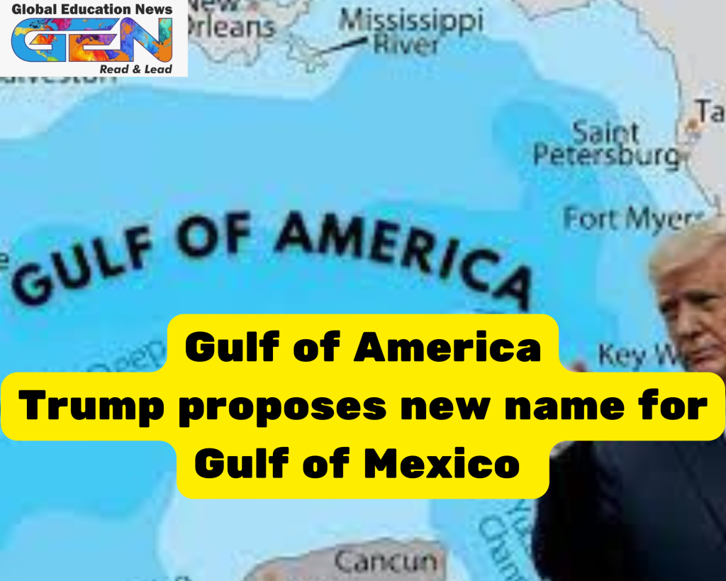 Gulf of America, Gulf of Mexico renamed, Trump executive order, U.S. geographic name changes, Google Maps updates, Geographic Names System, U.S.-Mexico relations, landmark renaming, American national identity, Department of the Interior updates.