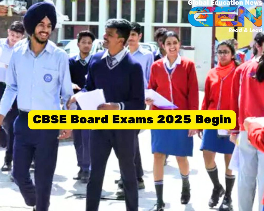 CBSE Board Exams 2025, CBSE exams Day 1, CBSE Class 10 English exam, Class 12 Entrepreneurship exam, 42 lakh students, CBSE exam security measures, 7,842 exam centers, global education news, current affairs India, India Board exams, exam news 2025, CBSE exam updates