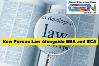 Law with BBA, Law with BCA, dual degree law program, integrated law program, law and business, technology law, career in law, corporate law, legal education, law for business professionals.