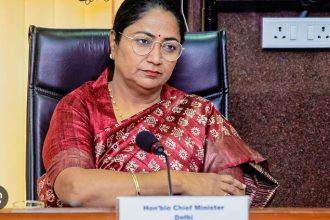 Delhi CM Rekha Gupta, education beyond academics, holistic education 2025, nation-building education, DAV legacy, Viksit Bharat 2047, Delhi education budget, Indian education reform, character development education, Swami Dayanand ideals