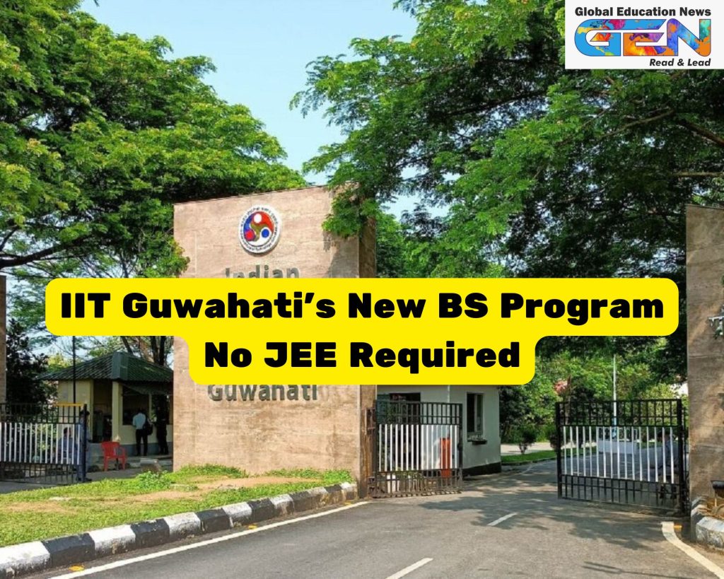 IIT Guwahati BS program, Biomedical Science and Engineering, no JEE required, AIIMS Guwahati, NIPER Guwahati, biomedical engineering courses, healthcare education, IIT admissions 2025, clinical immersion, bioinstrumentation, personalized medicine, artificial intelligence in healthcare