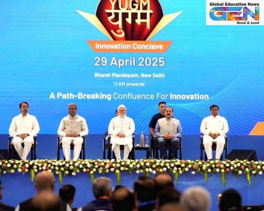 YUGM Conclave 2025, PM Modi, India innovation, Viksit Bharat, AI Superhubs, IIT Kanpur, IIT Bombay, Wadhwani Foundation, ANRF, deep tech startups