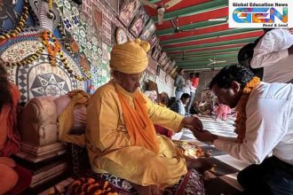 Mahant Prem Das, Hanuman Garhi, Ram Mandir, Ayodhya news, Akshaya Tritiya, Gaddi Nasheen, 300-year tradition, Nirvani Akhara, Ram Lalla darshan, Viksit Bharat