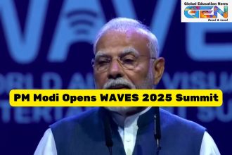 WAVES 2025, PM Modi Creative Economy, Indian Institute of Creative Technology, India Entertainment Hub, Orange Economy India, Global Media Dialogue, AVGC-XR Market, Mumbai Creative Summit, India Storytelling Global, Creative Economy GDP