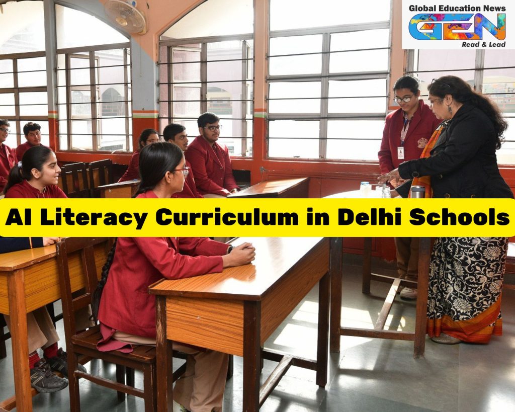 AI literacy, artificial intelligence education, Delhi schools, AI curriculum, ethical AI, computational thinking, AI skills, future-ready education, project-based learning, teacher training Delhi Government Schools, Delhi Private Schools, Standard 6 to 10th in Schools