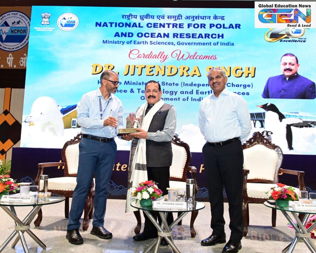 Sagar Bhavan, Polar Bhavan, NCPOR Goa, ocean research India, polar research India, climate change monitoring, Blue Economy India, Deep Ocean Mission, Indian Antarctic research, Arctic research India, ocean geopolitics, current affairs, UPSC current affairs