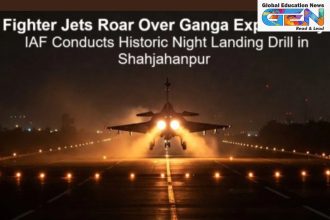 Ganga Expressway, night landing, IAF airstrip, Shahjahanpur, Uttar Pradesh, defence infrastructure, Rafale, Sukhoi, dual-use infrastructure, economic growth, emergency runway, civil-military synergy