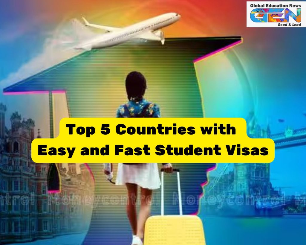 Study Abroad 2025, Easiest Student Visas, Fast Student Visa Process, Affordable Education Abroad, Indian Students Visa, Study in Poland, Study in Germany, Study in France, Study in UAE, Study in Philippines