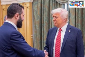 Trump lifts Syria sanctions 2025, India-Syria relations, Ahmed al-Sharaa Syria, Syrian economic recovery, India Middle East diplomacy, US-Syria policy, India counter-terrorism Syria, Saudi Arabia Syria investment, Abraham Accords India, Syrian reconstruction opportunities