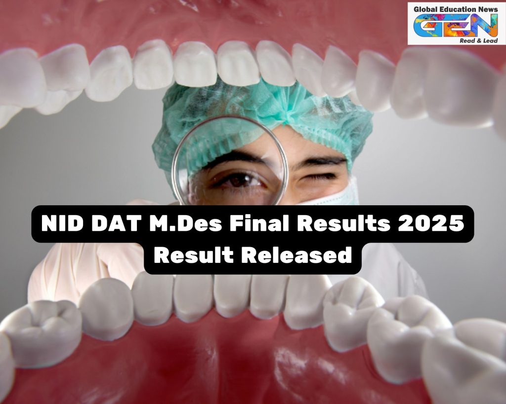 NID DAT 2025, M.Des final results, NID DAT scorecard, NID seat allotment, NID M.Des admission, NID rechecking facility, Design Aptitude Test, NID counselling 2025, M.Des programs, admissions.nid.edu, NID DAT results 2025, design entrance exam