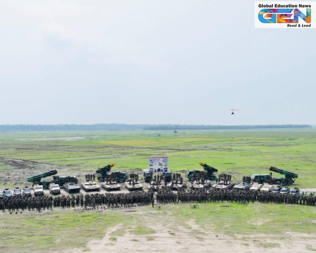 Exercise Teesta Prahar, Indian Army 2025, Teesta Field Firing Range, riverine terrain, joint force integration, military modernization, combat readiness, UPSC 2025