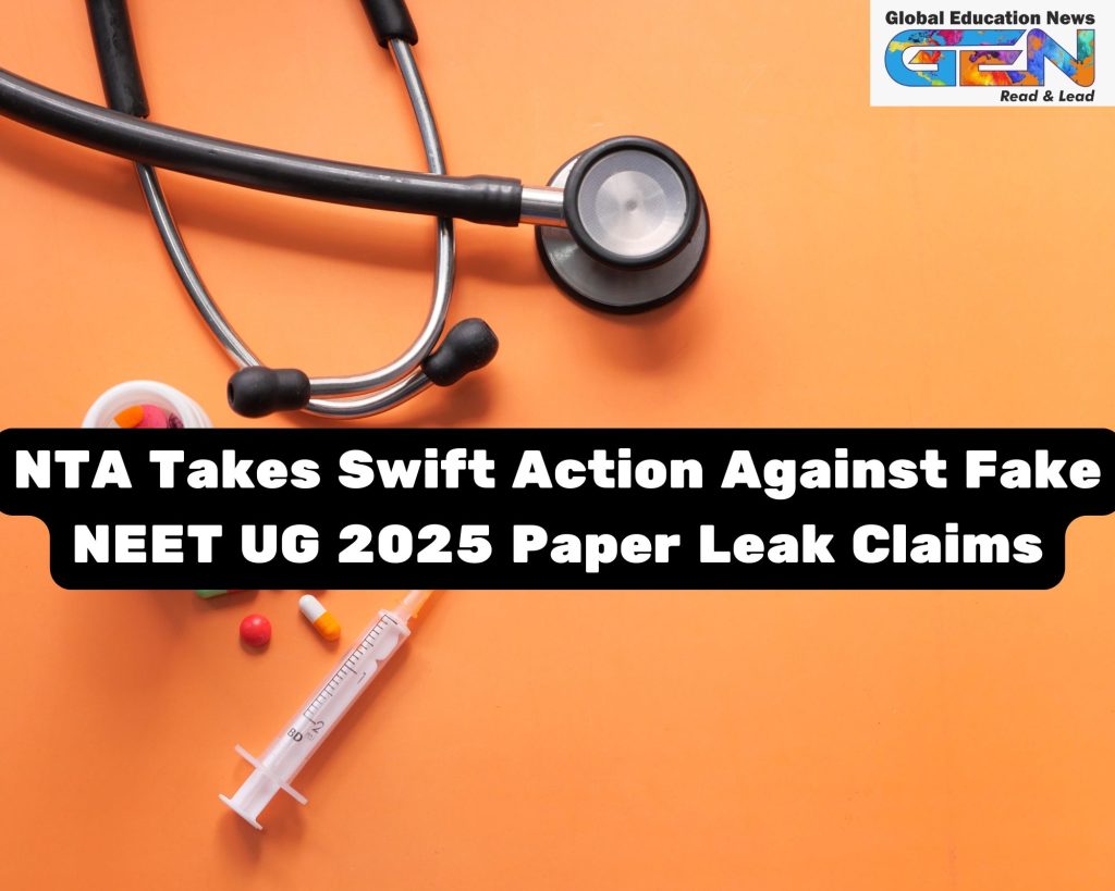 NEET UG 2025, NTA crackdown, Telegram fake accounts, Instagram misinformation, paper leak claims, neet.nta.nic.in, Suspicious Claims Portal, I4C investigation, Public Examinations Act, medical entrance exam, cybercrime, admit card 2025, exam transparency, student safety, NEET scams