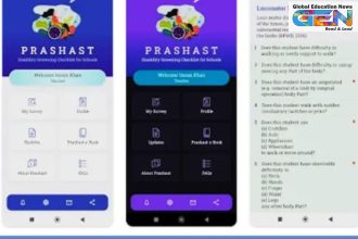 PRASHAST App, disability screening, inclusive education, NEP 2020, RPwD Act 2016, Samagra Shiksha, NCERT disability checklist, early intervention, special needs education, school screening tool