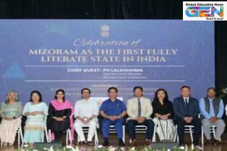 Mizoram fully literate state, Mizoram literacy rate 2025, ULLAS program, India first literate state, Mizoram 98.2% literacy, New India Literacy Programme, Mizo education, CM Lalduhoma