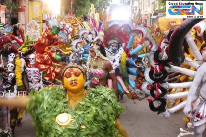 Bonalu Festival 2025, Telangana Bonalu, Goddess Mahakali, Hyderabad festivals, Ashada Masam, Potharaju dance, Ghatam procession, Telangana culture, current affairs, UPSC current affairs, UPSC Main, UPSC