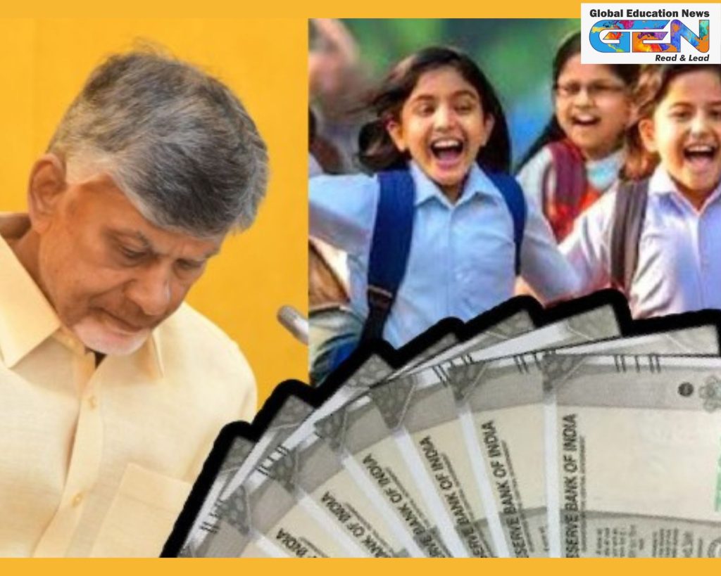 Talliki Vandanam Scheme 2025, Andhra Pradesh student aid, ₹15000 per child education, Chandrababu Naidu schemes, Super Six Andhra, Amma Vodi vs Talliki Vandanam, AP education welfare, mother financial assistance, school dropout reduction, AP government budget 2025