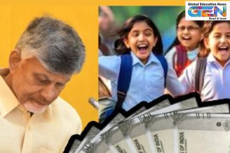 Talliki Vandanam Scheme 2025, Andhra Pradesh student aid, ₹15000 per child education, Chandrababu Naidu schemes, Super Six Andhra, Amma Vodi vs Talliki Vandanam, AP education welfare, mother financial assistance, school dropout reduction, AP government budget 2025