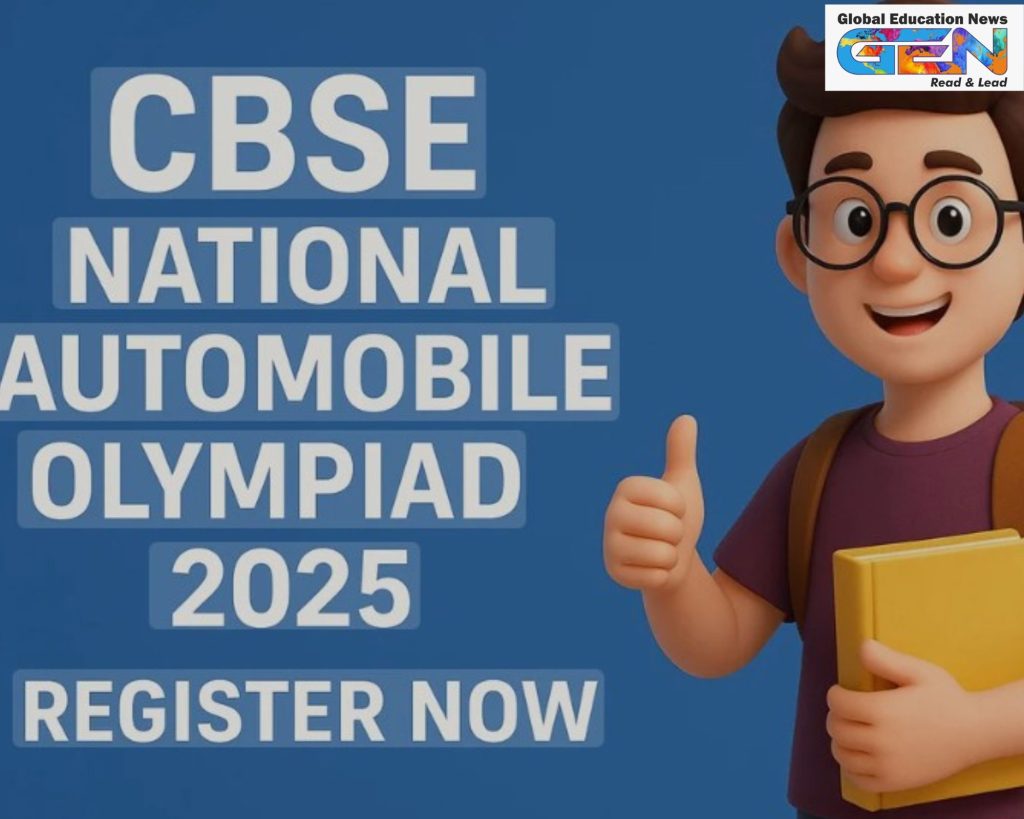 National Automobile Olympiad 2025, CBSE Olympiad registration, automotive competition India, robotics and AI for students, CBSE Classes 6-12, ASDC Olympiad, automobile career path, student skill development, CBSE events 2025, Olympiad application process