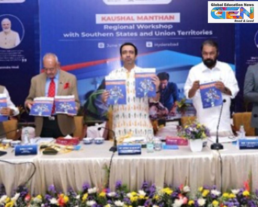 Jayant Chaudhary skill development, adaptive skilling models, Centres of Excellence India, NSTI Hyderabad Chennai, National Skill Gap Study, Biochar entrepreneurship, Kaushal Manthan Hyderabad, MSDE initiatives, Startup India skilling, youth empowerment, current affairs, UPSC current affairs, UPSC Main