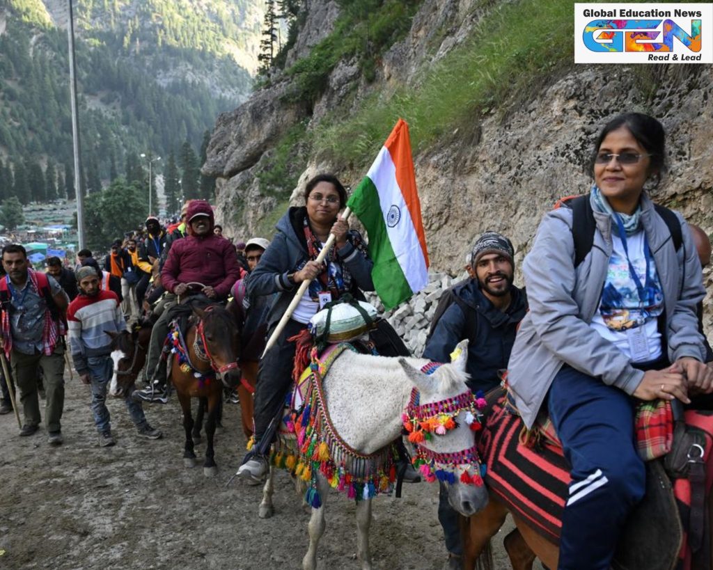 Amarnath Yatra 2025, Operation Shiva, Indian Army security, pilgrimage safety, Amarnath Cave Shrine, counter-terrorism measures, Jammu and Kashmir pilgrimage, high-altitude security, current affairs, UPSC current affairs, UPSC Main