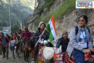 Amarnath Yatra 2025, Operation Shiva, Indian Army security, pilgrimage safety, Amarnath Cave Shrine, counter-terrorism measures, Jammu and Kashmir pilgrimage, high-altitude security, current affairs, UPSC current affairs, UPSC Main