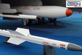 Astra missile 2025, indigenous RF seeker, DRDO missile test, Indian Air Force, beyond visual range air-to-air missile, Su-30 MKI, defense self-reliance, Aatmanirbhar Bharat, current affairs, UPSC current affairs, UPSC Main