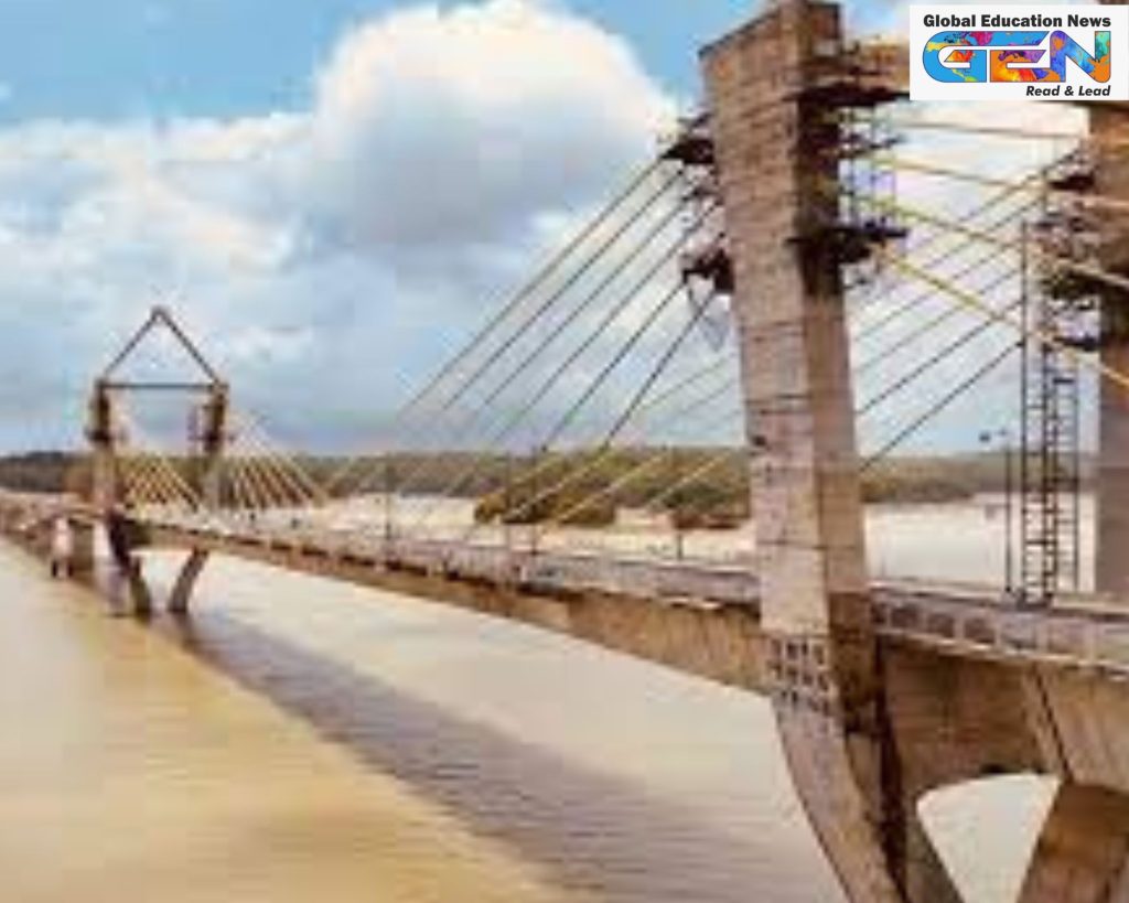 Sigandur Bridge 2025, India second longest cable-stayed bridge, Karnataka connectivity, Sharavathi River bridge, Nitin Gadkari inauguration, Chowdeshwari Temple access, Shivamogga infrastructure, ₹473 crore bridge, Linganamakki dam, sustainable tourism, current affairs, UPSC current affairs, UPSC CSE Main