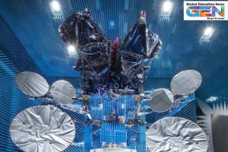Dror-1 satellite 2025, Israel communications satellite, SpaceX Falcon 9 launch, IAI satellite, geostationary orbit, secure military communications, civilian connectivity, advanced satellite technology, Israel space program, $200 million satellite, current affairs, UPSC current affairs, UPSC CSE Main