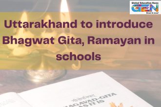 Bhagavad Gita, Ramayana, Uttarakhand schools, cultural education, Indian values, NEP 2020, moral education, ancient wisdom, school curriculum, ethical learning
