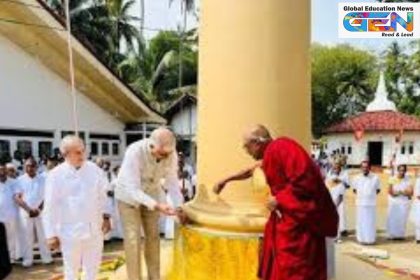 Ashoka Pillar replica, Waskaduwa Sri Lanka, India-Sri Lanka Buddhist ties, cultural diplomacy, Buddhist heritage 2025, Emperor Ashoka legacy, Sri Subhuthi Viharaya, current affairs, UPSC current affairs, UPSc CSE MAin