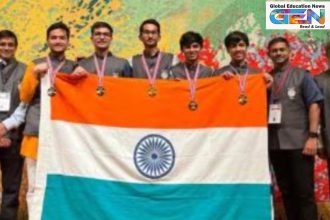 International Physics Olympiad 2025, India gold medals, Indian students physics, HBCSE Olympiad training, young scientists India, physics competition 2025, Kanishk Jain, Snehil Jha, Riddhesh Bendale, Aagam Shah, Rajit Gupta, science education India, Paris IPhO 2025.