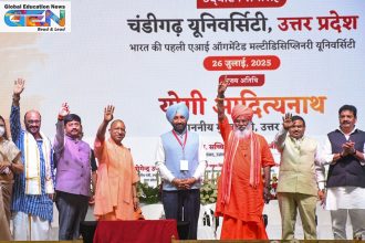 India’s first AI university, AI Pragya scheme, Chandigarh University Unnao, AI education UP, Yogi Adityanath AI initiatives, technical skills India, AI in agriculture, education news