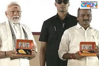 Rajendra Chola I, commemorative coin, Aadi Thiruvathirai festival, Chola dynasty legacy, Gangaikonda Cholapuram temple, Tamil Nadu culture, PM Modi Tamil Nadu, Indian maritime history, Saivite traditions, Chola architecture, current affairs, UPSC current afffairs, UPSC CSE Main