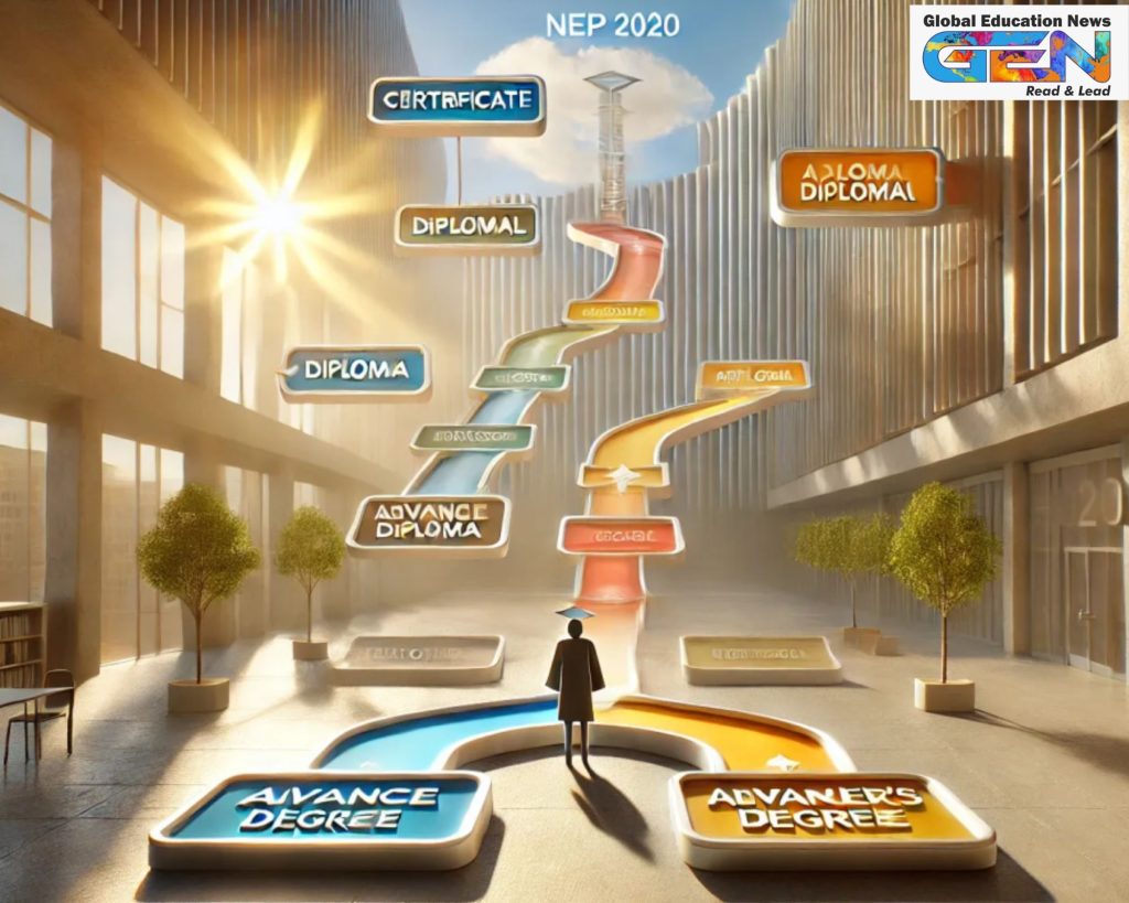 Delhi University ME-ME scheme, National Education Policy 2020, undergraduate credit system, multiple entry and exit, DU 2025 guidelines, academic flexibility, student-centric education, UGCF 2022, education news
