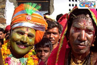 Gavri festival Rajasthan, Bhil community heritage, Gorkhiya Mata, Rajasthan dance-dramas, India International Centre exhibition, tribal cultural preservation, indigenous traditions India, current affairs, UPSC current affairs, UPSCCSE MAin