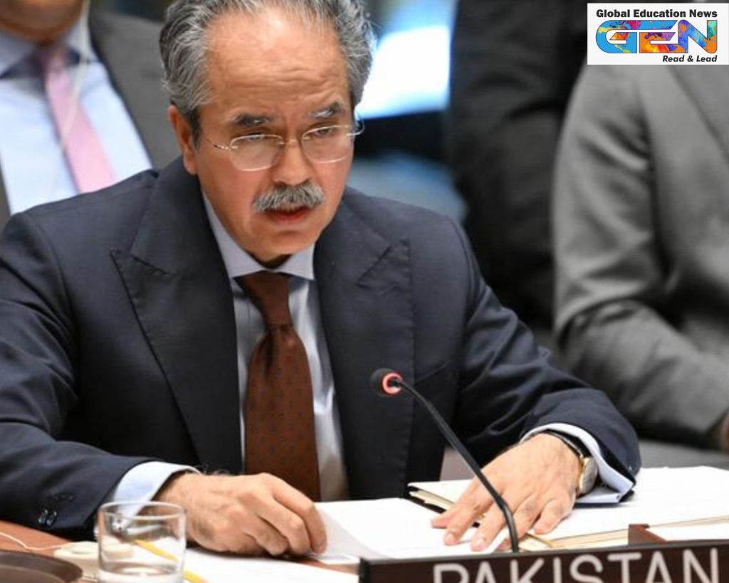 Pakistan UNSC presidency 2025, UN Security Council July 2025, Pakistan multilateralism, Palestine UNSC debate, global peace and security, Pakistan diplomacy, UN Charter principles, Asim Iftikhar Ahmad, Ishaq Dar, international law, current affairs, UPSC current affairs, UPSC Main, CLAT 2026