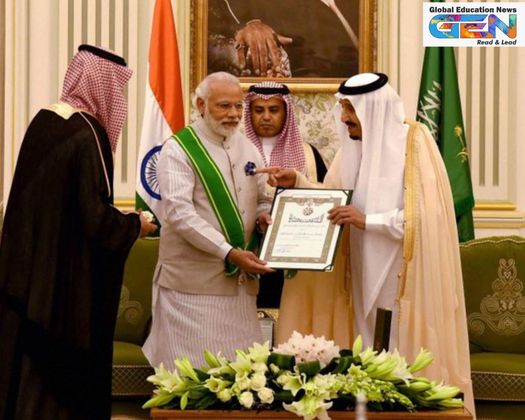 Narendra Modi global honours 2025, India international awards, PM Modi diplomacy, Order of Mubarak Al-Kabeer, Officer of the Star Ghana, Sri Lanka Mitra Vibhushana, Dominica Award of Honour, India global influence, Modi international recognition, sustainable development leadership, current affairs, UPSC current affairs, UPSC Main