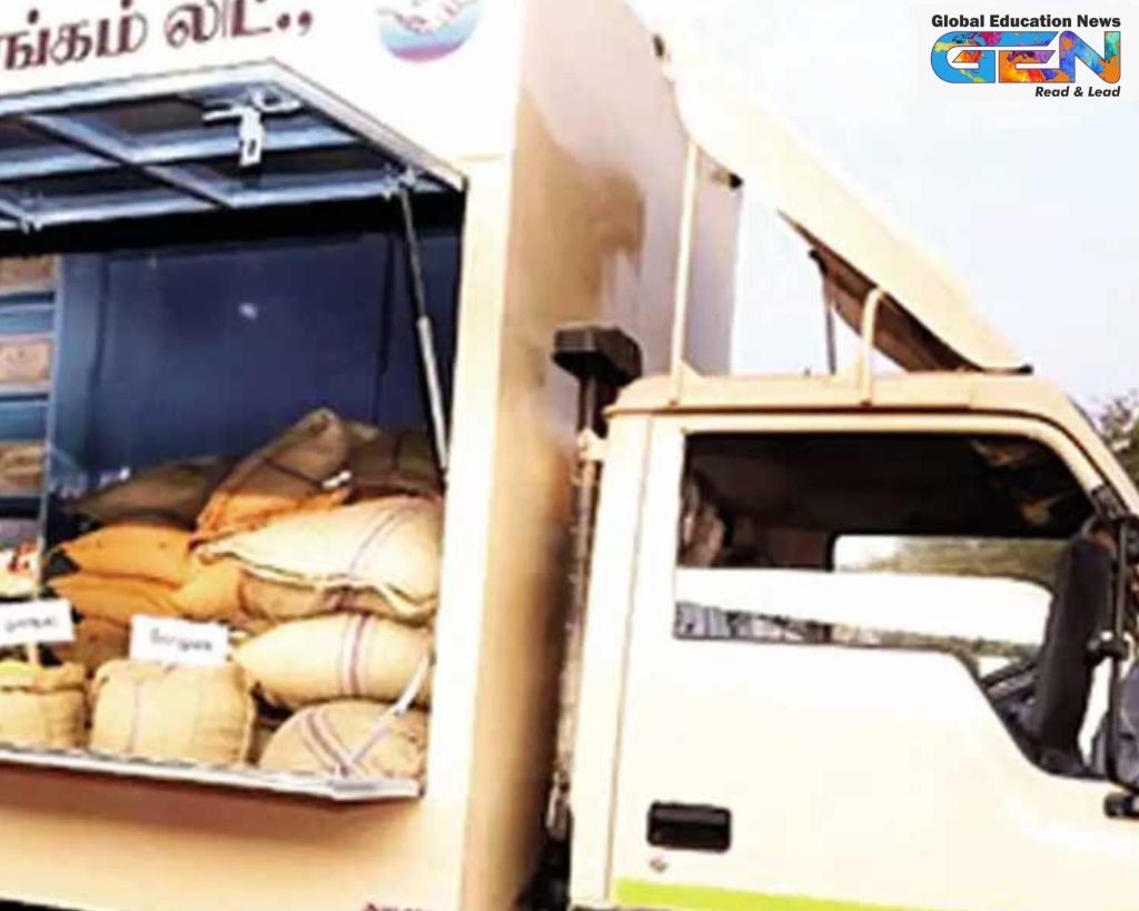 mobile PDS shops 2025, Public Distribution System India, food security initiatives, doorstep ration delivery, SMART-PDS, rural food access, Tamil Nadu mobile PDS, India welfare schemes, ration shop innovations, hunger-free India, current affairs, UPSC current affairs, UPSC Main