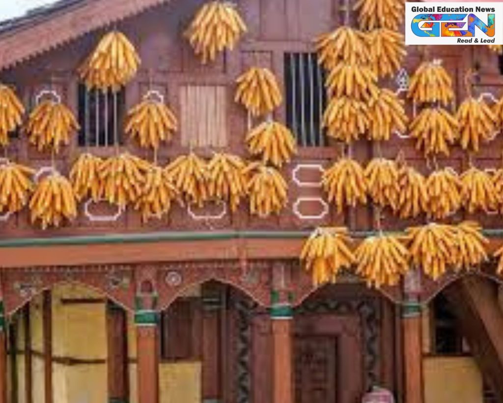 Sainji village, Corn Village India, Uttarakhand, organic corn farming, sustainable agriculture, maize cultivation, Indian rural culture, Tehri Garhwal, eco-tourism, Indian villages, GK, Current affairs, UPSC current affairs, UPSC Main