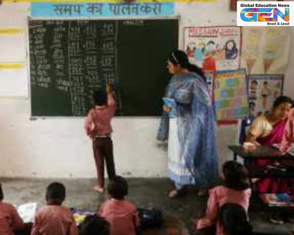 Uttar Pradesh school merger 2025, inclusive education Uttar Pradesh, primary school access, Anganwadi centres UP, Balvatika units, student safety education, rural education reforms, education news