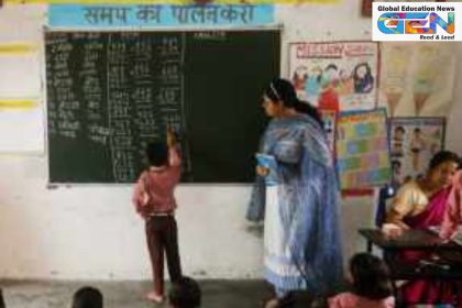 Uttar Pradesh school merger 2025, inclusive education Uttar Pradesh, primary school access, Anganwadi centres UP, Balvatika units, student safety education, rural education reforms, education news