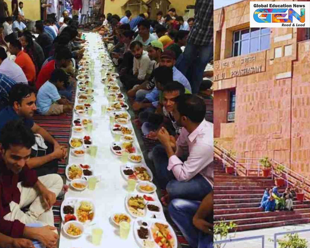 JNU hostel food controversy, CLAT 2026 registration, vegetarian non-vegetarian JNU, JNUSU protest 2025, JNU dining rules, campus dietary policies, JNU inclusivity debate, education news